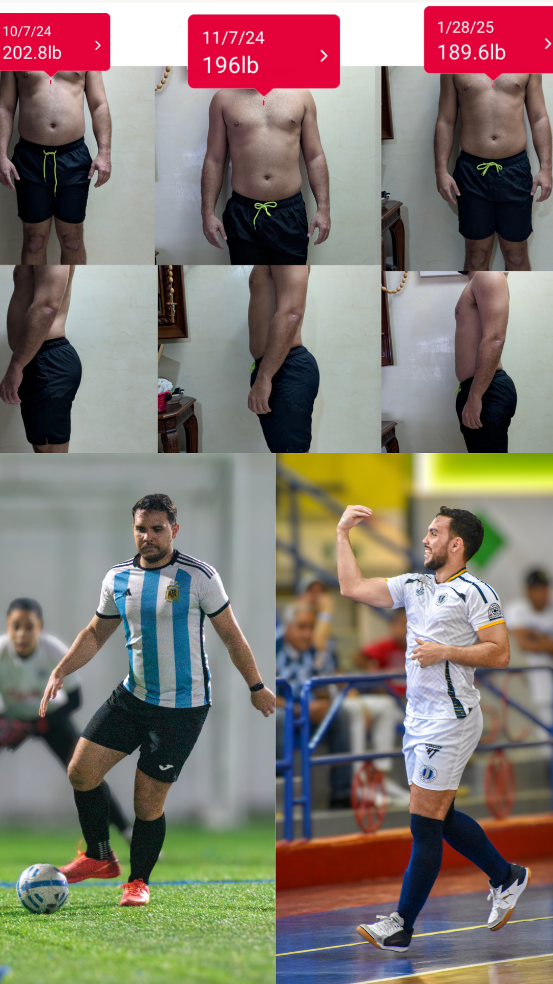Antes y después del protocolo Cleanse de 30 días — Yury